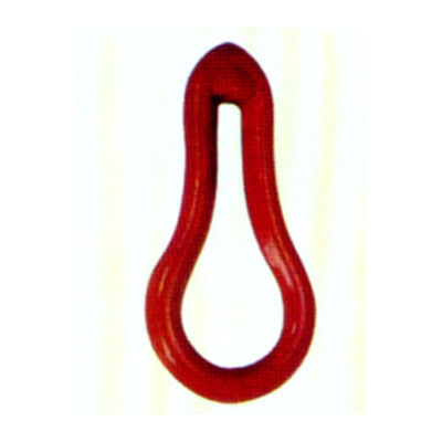 Special Pear Shaped Link, Forged Alloy Steel, Painted Red